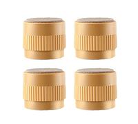 Rialzi autoadesivi for mobili resistenti Risers, aggiungono 55 mm di altezza a letti, divani e armadi, set da 4(Wood Color)