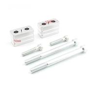 Rialzi Compatibile Con Per R1200GS Per ADV 2008 2009 2010 2011 2012 Moto Manubrio Aumentare Riser Clamp Mount Adapter Kit