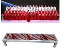 Rialzi corali portatili multifunzionali a più livelli per aule, chiese, sale da concerto e teatri, migliora le prestazioni vocali e il coinvolgimento del pubblico