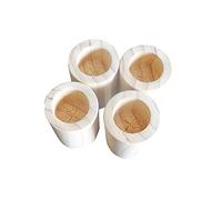 Rialzi for mobili in legno Gambe di supporto alte 10 cm Cuscinetti for rialzo del letto Piedini morbidi Sollevatori(6.5cm)