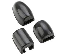 Rialzi Laterali per Tasti Saxofono in Silicone Nero 3 Pezzi | Protezione per Sostituire Vecchi Inserti, Pratica Conservazione, Accessorio per Sassofono, Colore Nero