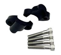 Rialzi manubrio 2 "Kit distanziale riser manubrio moto CNC 1" barra intensifica blocco estensione per Sportster 48 XL per 1200X per 1200XS