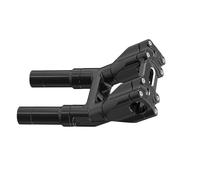 Rialzi Manubrio Compatibile Con Dyna Per Street Bob Dark Per Custom FXDB 2013-2014 5/6/7.25/8.25" Rise Morsetti Per Manubrio Da 1 Pollice Per Motociclette(Black)