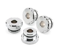 Rialzi Manubrio Moto Moto Solid Manubrio Riser Boccole Supporti Per Per Softail Per Dyna FXR FX Super Glide Per Sportster 883 1200 XL 1973-2017