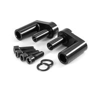 Rialzi Manubrio Per BMW Per R1200RT LC Per R1250RT R 1250 1200 RT 1200RT Manubrio Riser Morsetto Aumentato Movimento Indietro Manubrio Regolabile Riser Manubrio Moto(Colore:Nero)