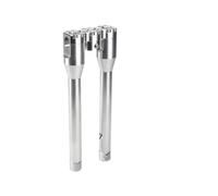 Rialzi manubrio Per Dyna Per Softail Per Street Bob Per FXD 1-1/2 "38mm Manubrio Pezzo Dritto Morsetto Riser Moto 6''-13''