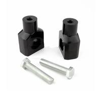 Rialzi Manubrio Per Shadow per VLX 600 per VTX1800 per ACE 750 Riser manubrio moto billet 1 "Riser manubrio 25mm Moto Manubrio Riser(Nero)