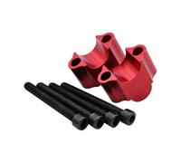Rialzi Manubrio Per Tiger Per Explorer 1200 800 Per XC 1050i 955i 22mm 7/8" Manubrio Riser Bar Mount Manubrio Morsetto Morsetto Rialzo Manubrio(22mm Red)