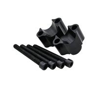 Rialzi Manubrio Per Tiger Per Explorer 1200 800 Per XC 1050i 955i 22mm 7/8" Manubrio Riser Bar Mount Manubrio Morsetto Morsetto Rialzo Manubrio(22mm Black)
