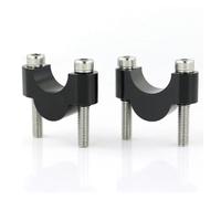 Rialzi Manubrio Per XT225 500 Per XV 750 Per Virago Per TT 350 Riser Manubrio 22 Mm 7/8" Riser Montaggio Morsetto Rialzo Manubrio(Black Riser 20mm)