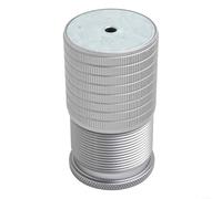 Rialzi per la regolazione dell'altezza dei mobili e design anti vibrazione (grigio 43 mm)
