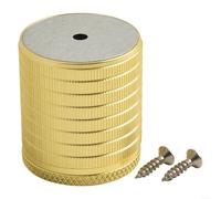 Rialzi per la regolazione dell'altezza dei mobili e design anti vibrazione (oro 43 mm)