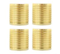Rialzi per letto che supportano la configurazione regolabile in altezza per letti e armadi utilizzando componenti in lega di alluminio (43 mm-75 mm oro)