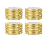 Rialzi per letto che supportano la configurazione regolabile in altezza per letti e armadi utilizzando componenti in lega di alluminio (23 mm-37 mm oro)