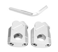 Rialzi per manubrio moto, morsetto di montaggio in lega da 22 mm, asta di supporto per elevazione 'altezza, kit di estensione per manubrio sportivo, per adattatore regolabile in altezza