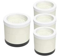 Rialzi per Mobili Rotondi, Rialzi per Letti Pesanti Rialzi per Letti Regolabili per Telai di Letti Cuscinetti D'urto per Lavatrici(2 SEC-M-W)