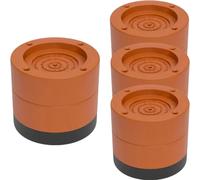 Rialzi per Mobili Rotondi, Rialzi per Letti Pesanti Rialzi per Letti Regolabili per Telai di Letti Cuscinetti D'urto per Lavatrici(2 SEC-S-BR)