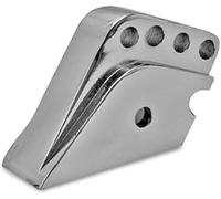 RIALZO AMMORTIZZATORE CROMO 4 FORI DAMPER RISER CHROME SPEEDFIGHT TKR
