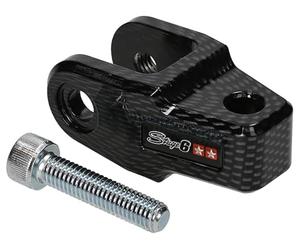RIALZO AMMORTIZZATORE RISER 40MM OMOLOGATO CARBON LOOK COMPATIBILE CON MINARELLI STAGE6