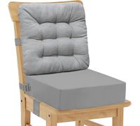 Rialzo Cuscino per Bambini - 2Pcs Addensare Cuscino Sedile Morbido Velluto a Cos