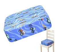 Rialzo Da Sedia Per Bambini Con Cintura, Regolabile Lavabile Smontabile | Antiscivolo, Con 2 Cinghie, 9cm Seduta Booster Per Alzare A Tavola Per Seggiolino, Per Gite, Picnic E Viaggi
