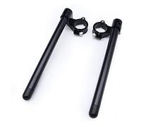 Rialzo er Manubrio Moto Per manubrio universale da 7/8"22 mm per moto, 37-51 41 mm, riser, manubrio per moto in alluminio CNC, clip-on per manubrio