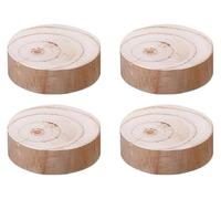 Rialzo for mobili, rialzi for tavoli resistenti, rialzi cilindrici for letto, gambe for mobili in legno massello, dispositivo di supporto rialzato, 4 piedini di supporto, aggiunge 3-20 cm di altezza(7
