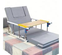Rialzo Manuale Ed Elettrico con Rete A Doghe per Anziani con Materasso,Letto Da Assistenza Regolabile Elettricamente,Rialzo per Letto In Altezza con Guardrail,Single function enlarge latex