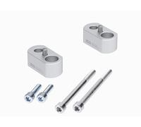 Rialzo manubrio 20 mm argento per Triumph Tiger Explorer 1200 (2012-2020)