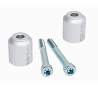 Rialzo manubrio 30 mm argento per BMW F 700 GS (2012-2017)