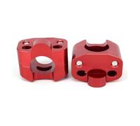 Rialzo Manubrio CNC 1 Coppia Di Supporti Per Manubrio E Bulloni Adattatore Per Manubrio Morsetto Di Montaggio Per Manubrio Da 7/8" A 1 1/8 28mm Moto In Alluminio