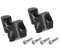 Rialzo manubrio con offset 35 mm di altezza, 15 mm posteriore, nero per BMW M...