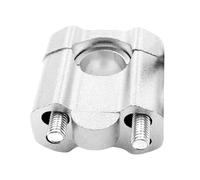 Rialzo manubrio moto - 2,52 x 2,24 pollici in alluminio, adattatore manubrio riser con supporto Fat Bar regolabile | Per 7/8 1 1/8 22mm 28mm Morsetti per manubrio di ricambio Touring Street Dirt