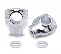 Rialzo manubrio moto Compatibile Con Softail Per Fat | Per Boy FLSTF 2007-2017 Moto 1.25 "Riser Manubrio Morsetti Superiori Moto