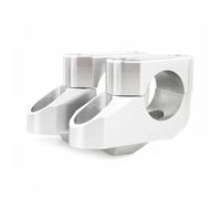 Rialzo Manubrio Moto Per BMW Per F800R 2009 2010 2011 2012 2013-2021 28mm 1 1/8 "Riser Manubrio Moto Indietro Spostato Verso L'alto Riser(Silver)