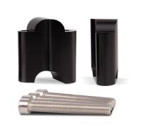 Rialzo Manubrio Moto Riser manubrio per moto in alluminio CNC da 2" con estensione 1" e blocco di montaggio 50 mm per Sportster XL1200 XL dal 2010 in poi