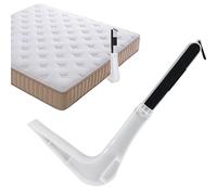 Rialzo materasso, rialzo materasso facile da sollevare, rialzo ergonomico sotto il materasso per cambiare le lenzuola per anziani e disabili, 17,32 x 9,84 x 1,97 pollici