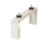 RIALZO METALLICO PER SUPPORTI A PAVIMENTO BIANCO Piccolo 347x140 mm