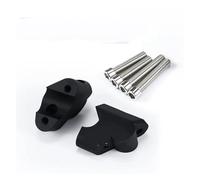Rialzo Moto Per Ducati Per Multistrada V4 S V4S V4 Per Pikes Per Peak Per Rally Accessori Moto CNC In Alluminio Manubrio Riser Innalzamento Morsetto Montaggio Montaggio Montante Manubrio(Nero)