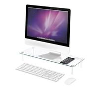 RIALZO PER MONITOR SP-MO 02 ALTEZZA 8 CM MAX ARGENTO