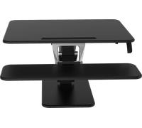 Rialzo per scrivania Sit-Stand, postura corretta, molla a gas a pressione