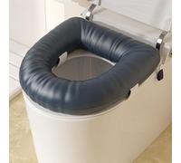 Rialzo per sedile WC, alzawater per anziani, facile da pulire, comodo e spesso, aggiunge 3 pollici per i pazienti anziani