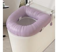 Rialzo per sedile WC, copriwater flessibile e confortevole per anziani