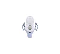 Rialzo per WC - Antar - AT51205 - Braccioli Pieghevoli - Bianco - Moderno