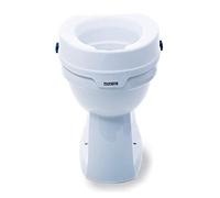 Rialzo per WC Senza Coperchio - Invacare Aquatec 90 - Rialzo WC per Disabili e Anziani - Rialzo Water Resistente e Comodo