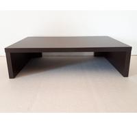 RIALZO PORTA TV SU MISURA WENGE' PER VCR DVD DECODER ALZATA TV MONITOR PC