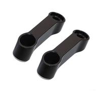 Rialzo Retrovisore Lega Alluminio Rialzo Retrovisore Lega Alluminio(Black) | Lega alluminio, , finiture nere rosse argento oro , coppia da 2 pezzi