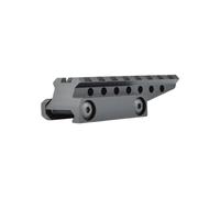 Rialzo Slitta Softair 1/2 Pollice Weaver 20MM 8 Slots Nero JS-Tactical JS-TACRS