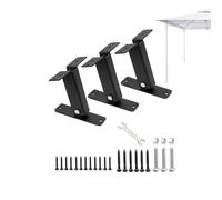 Rialzo tetto, supporti rialzati per tettuccio patio, set di staffe di montaggio per gazebo, supporto flessibile per telaio del tetto, supporto per pergolato