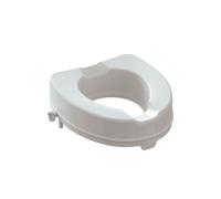 Rialzo WC 10 cm per anziani/disabili con coperchio e senza coperchio